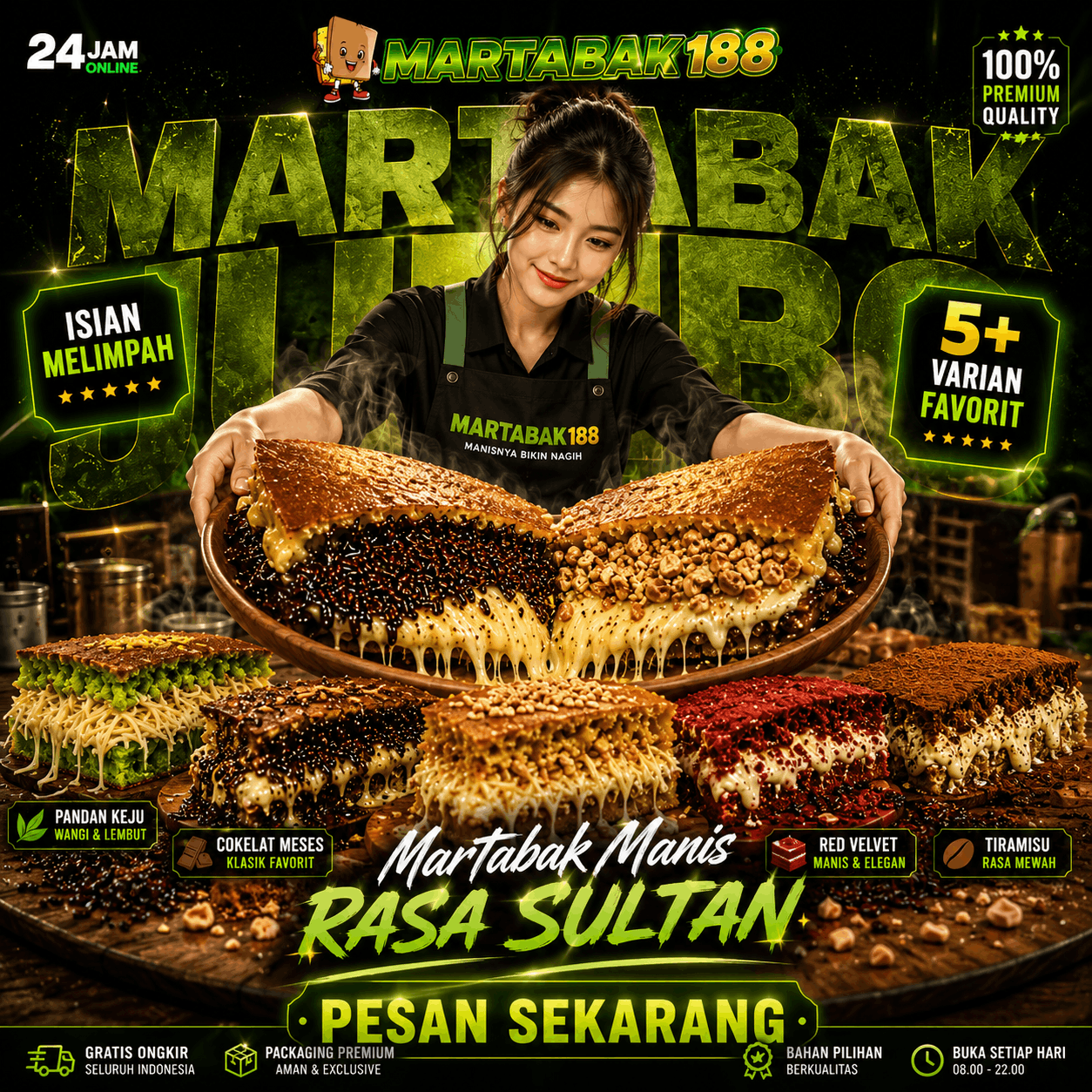 MARTABAK188: Agent Hiburan Online Resmi Manis Cruchy Terlengkap